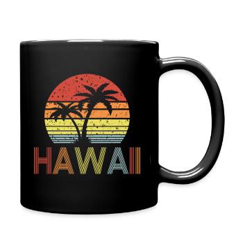 Hawaï - Mug uni - noir - Droite