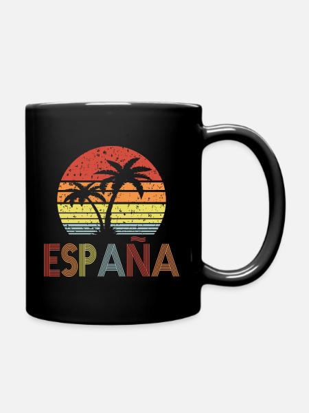 Espagne - Mug uni - noir