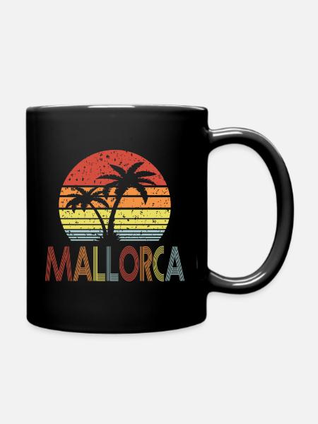 Majorque - Mug uni - noir