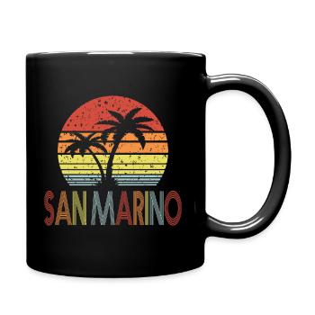 San Marino - Tasse einfarbig - Schwarz - Rechts