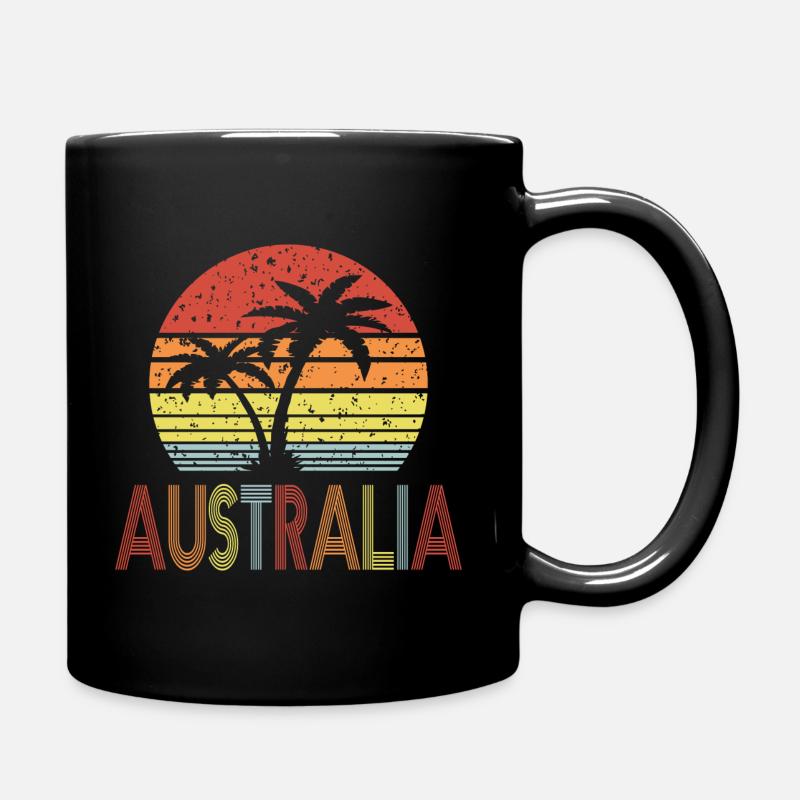 Australie - Mug uni - noir