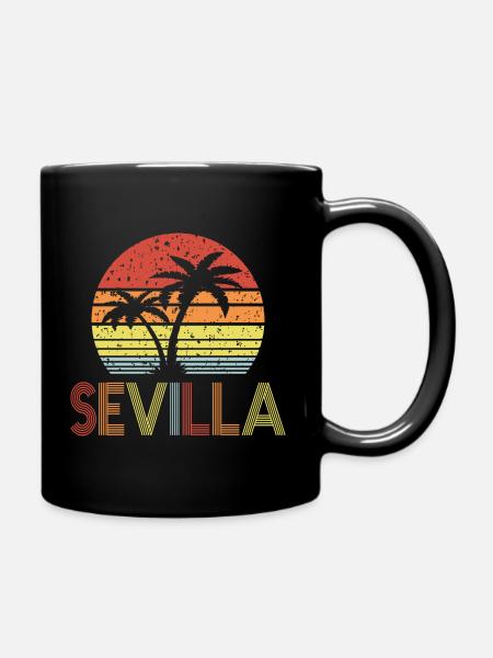 Séville - Mug uni - noir