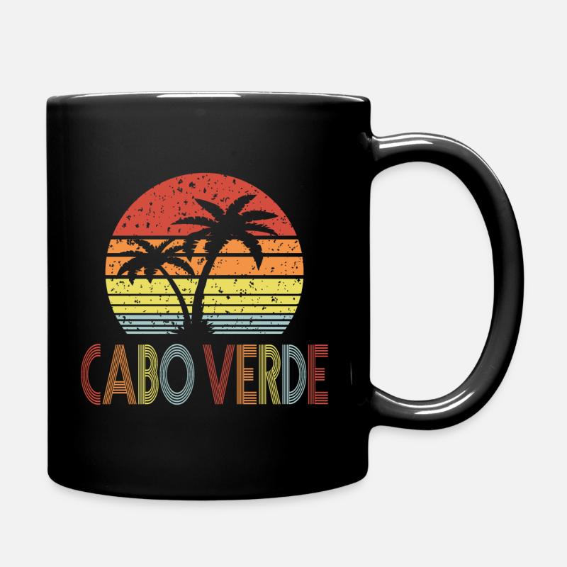 Cabo Verde - Tasse einfarbig - Schwarz
