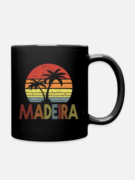Madère - Mug uni - noir