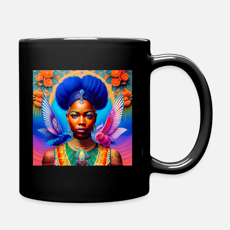 Princesse africaine - Mug uni - noir