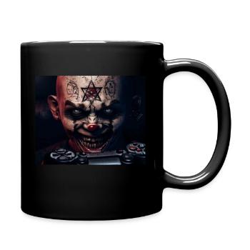 Zocker - Tasse einfarbig - Schwarz - Rechts