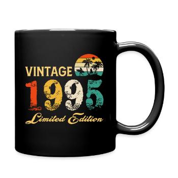Vintage 1995 Edition Limitée Made In 1995 Anniversaire - Mug uni - noir - Droite