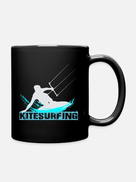 Kitesurf - Mug uni - noir