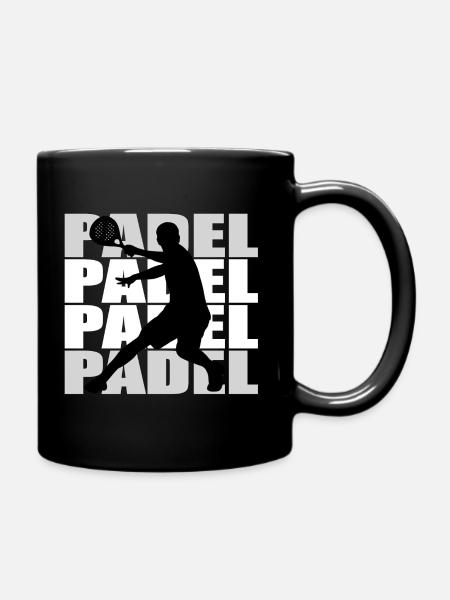 Padel - Full Colour Mug - black