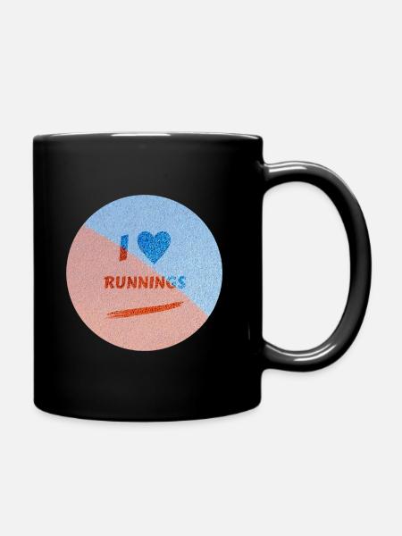 Runnings Agility - Tasse einfarbig - Schwarz