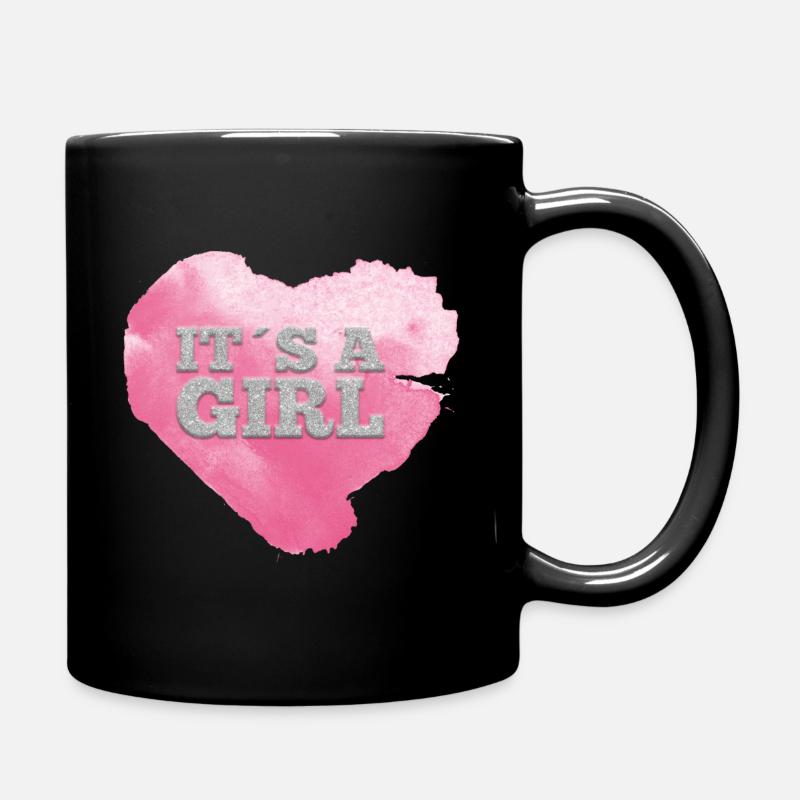 It´s a Girl - Tasse einfarbig - Schwarz
