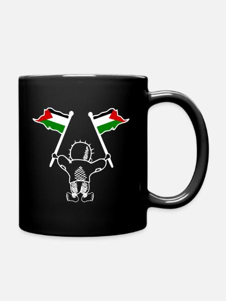 Free palestine handala - Mug uni - noir