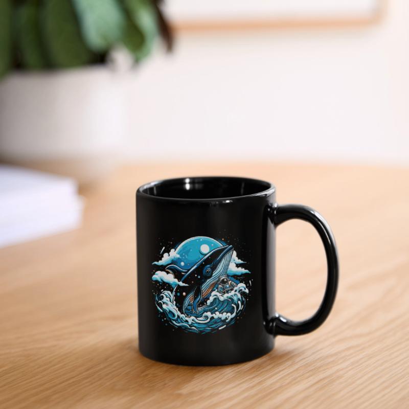 Imagination de baleine de l’espace Mug uni