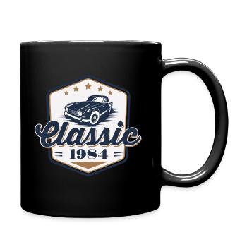 40e anniversaire 1984 voiture classique voiture classique - Mug uni - noir - Droite