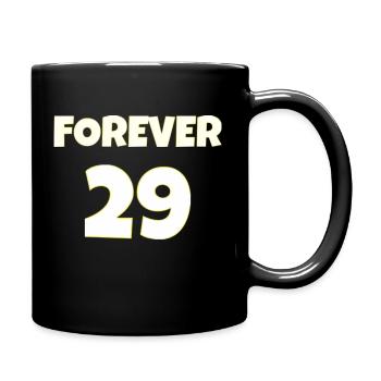 pour toujours 29 - Mug uni - noir - Droite