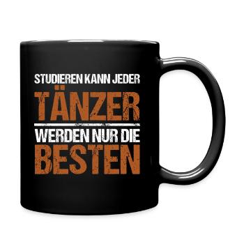Tout le monde peut étudier - Édition Danseur - Mug uni - noir - Droite