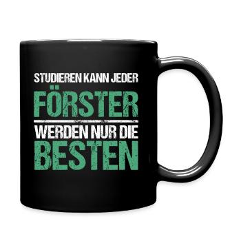Tout le monde peut étudier - Förster Edition - Mug uni - noir - Droite