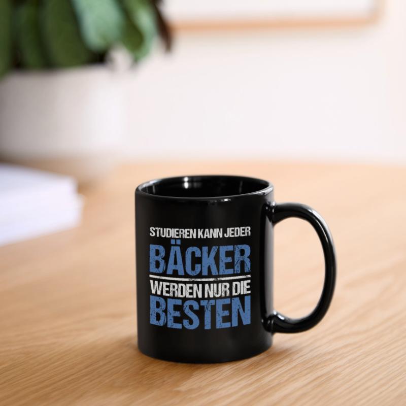 Anyone can study - Bäcker Edition Full Colour Mug