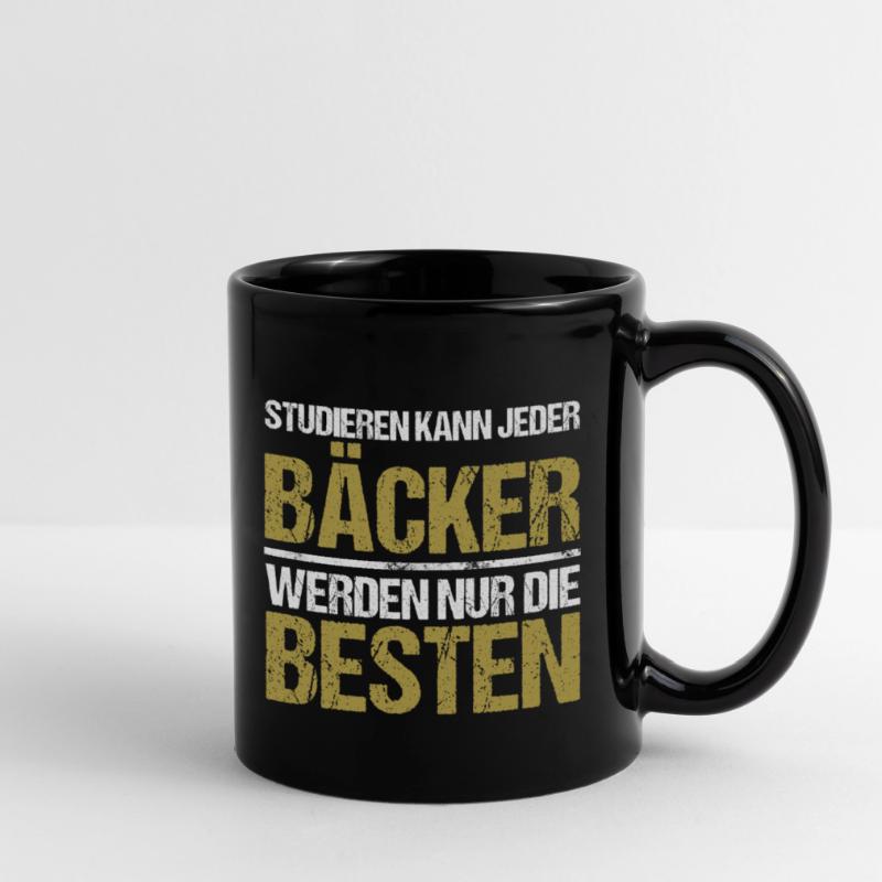 Anyone can study - Bäcker Edition Full Colour Mug