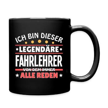 Je suis ce moniteur d’auto-école légendaire - Mug uni - noir - Droite