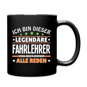 Je suis ce moniteur d’auto-école légendaire - Mug uni - noir - Droite
