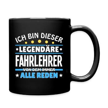 I'm this legendary astronomer - Full Colour Mug - black - Right