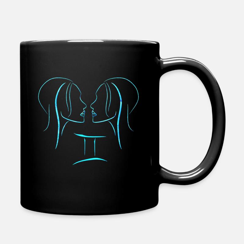 Zwilling - Tasse einfarbig - Schwarz