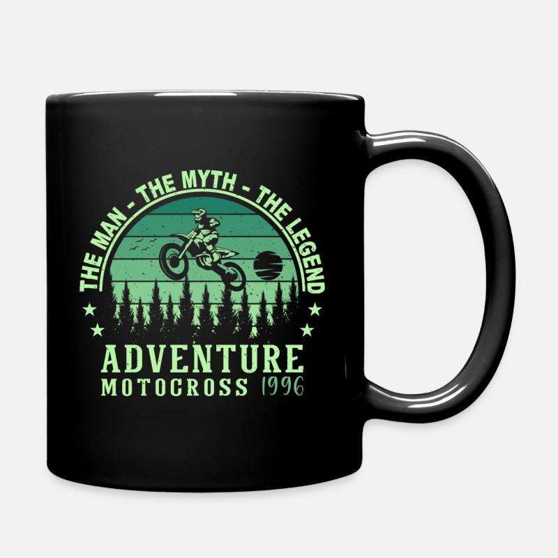 1996 Anniversaire né en 1996 Rétro Vintage - Mug uni - noir