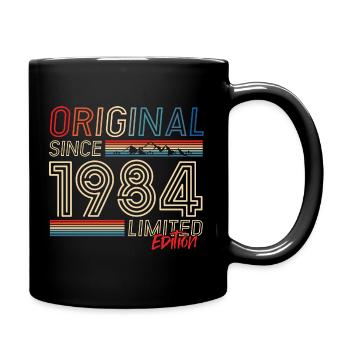 Retro "Original Since 1984" T-Shirt Original Style - Full Colour Mug - black - Right