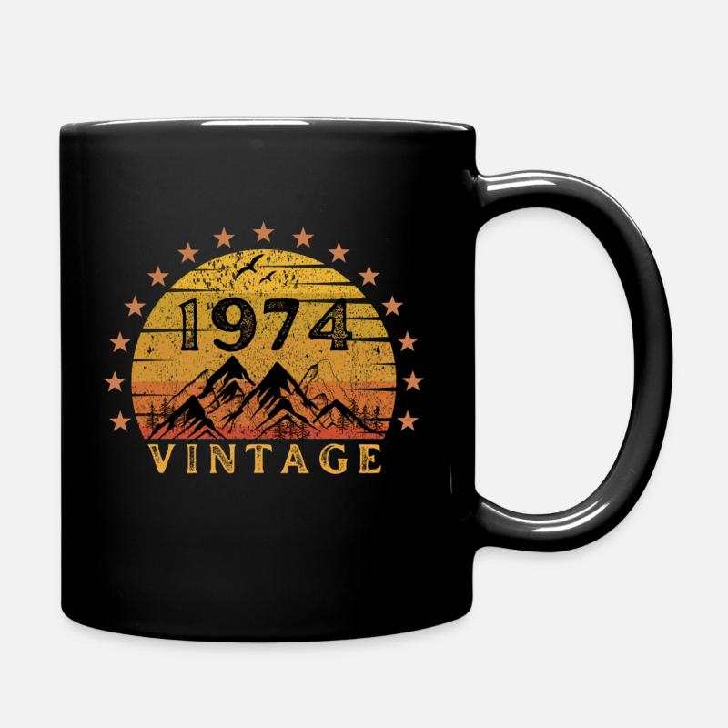 Vintage 1974 - Mug uni - noir