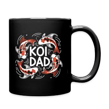 Proud koi lover with style - Full Colour Mug - black - Right