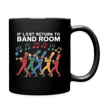 Design amusant pour les musiciens - Mug uni - noir - Droite