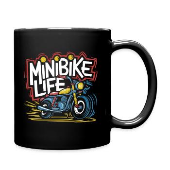 Passion pour les -motos - Mug uni - noir - Droite