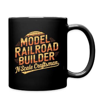 Le souci du détail : modélisme - Mug uni - noir - Droite
