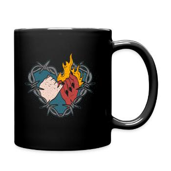 Heart of Thorns - Full Colour Mug - black - Right