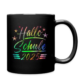 Kita Abgänger 2025 - Tasse einfarbig - Schwarz - Rechts