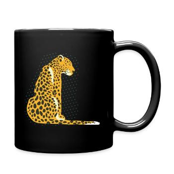 Leo - Full Colour Mug - black - Right