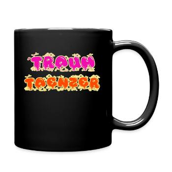 Traum Taenzer - Tasse einfarbig - Schwarz - Rechts