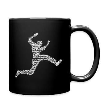 Freerunner Parkour Freerunning Parkour Runner - Mug uni - noir - Droite