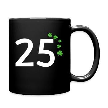 25 - Mug uni - noir - Droite