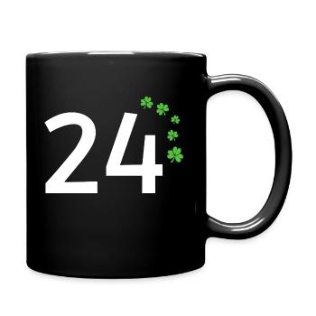 24 - Tasse einfarbig - Schwarz - Rechts