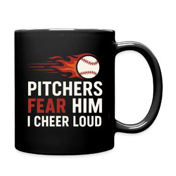 Boy Mom Baseball Proter Sohn Homerun Travel Team - Tasse einfarbig - Schwarz - Rechts