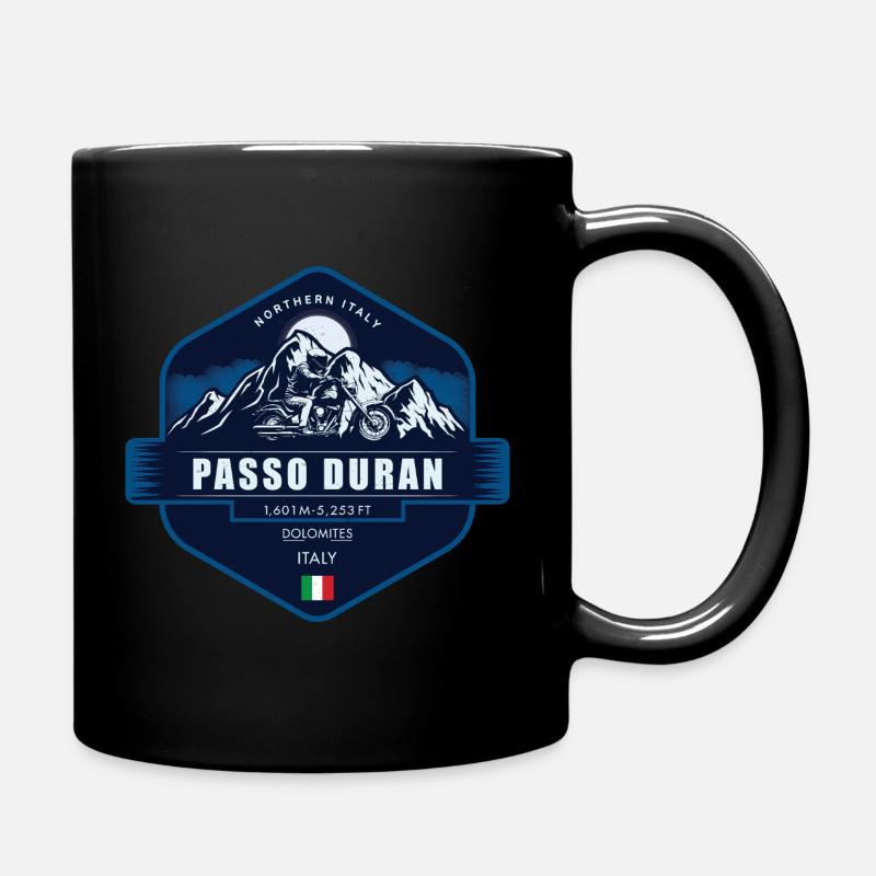 Passo Duran – Dolomites , Italie - Mug uni - noir
