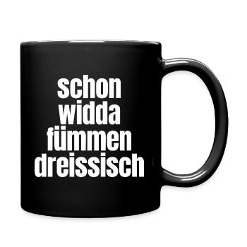 Widda Fümmen Dreissisch fête déjà ses 50 ans - Mug uni - noir - Droite