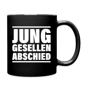 Junggesellenabschied Party Jga - Tasse einfarbig - Schwarz - Rechts