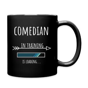 Comedian Gift Profession Training Comedian - Full Colour Mug - black - Right