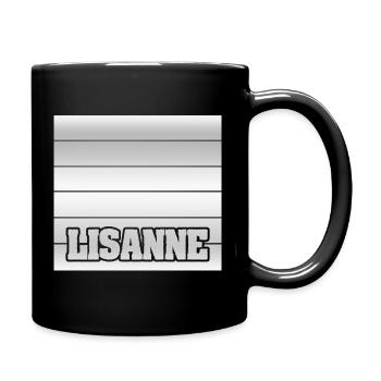 Lisanne - Tasse einfarbig - Schwarz - Rechts