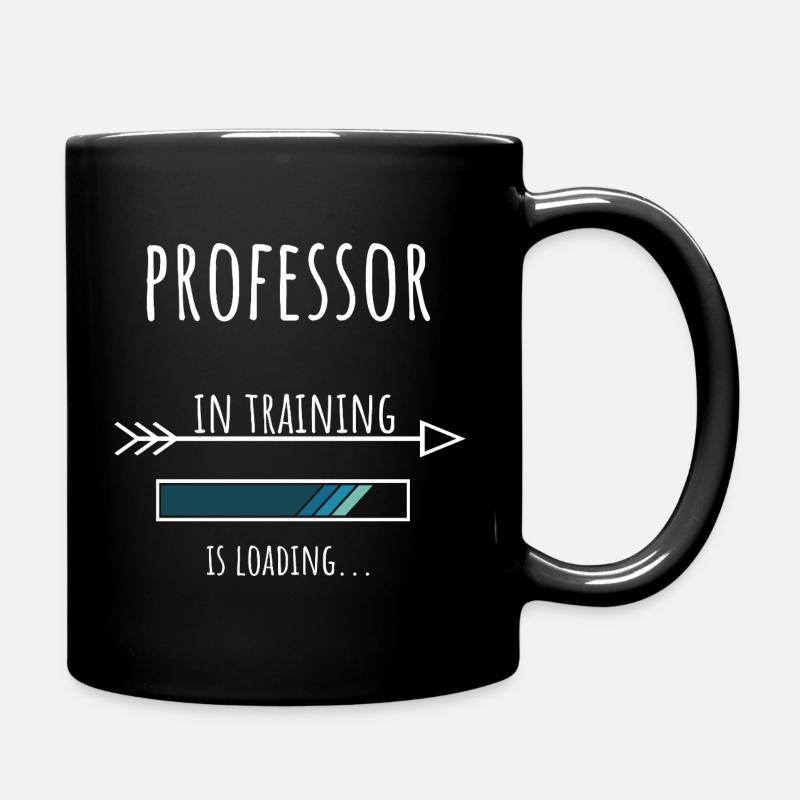 Professor Geschenk Beruf Ausbildung Professor - Tasse einfarbig - Schwarz