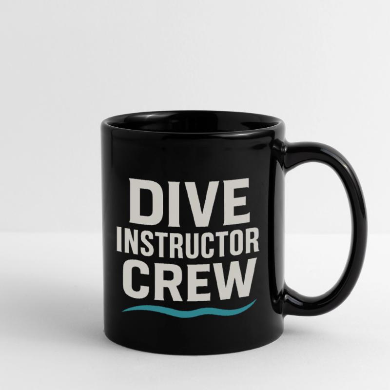 Scuba Instructor Dive Crew Pride Teaching Full Colour Mug