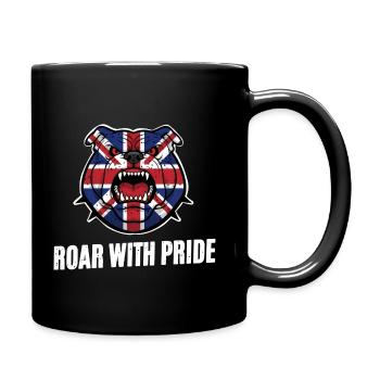 Britischer Stolz - Tasse einfarbig - Schwarz - Rechts